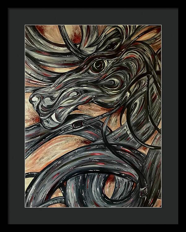 Dragon Serpent - Framed Print