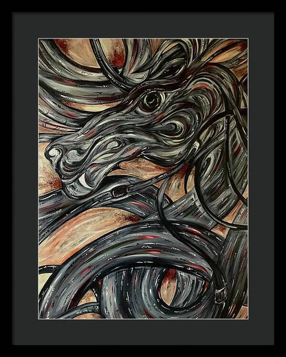 Dragon Serpent - Framed Print