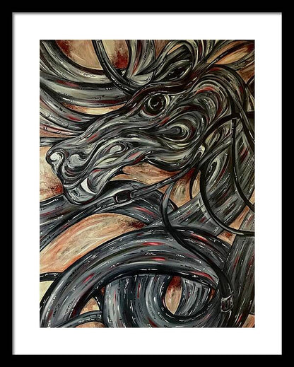 Dragon Serpent - Framed Print