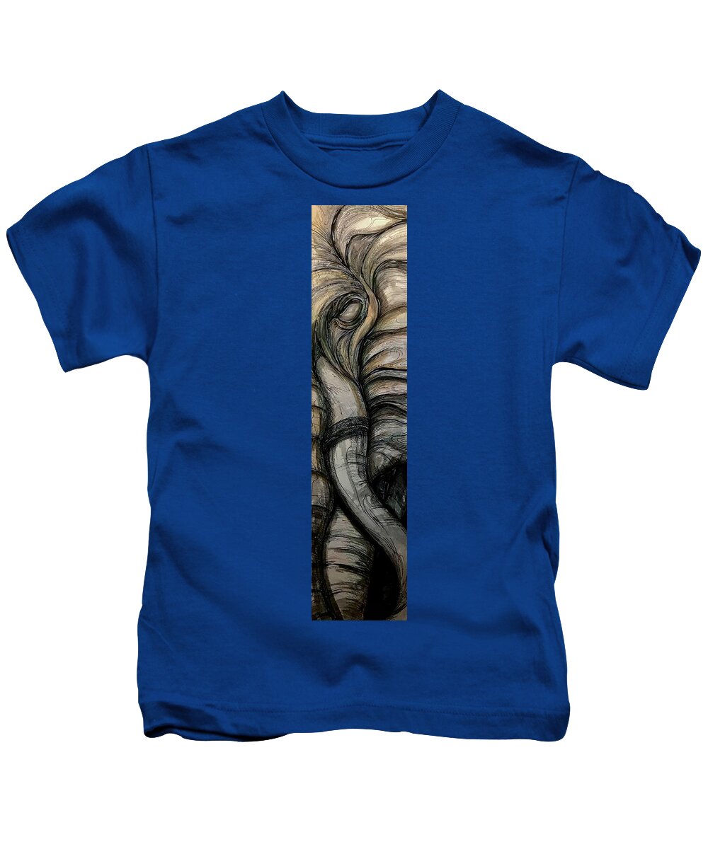 Elephant Half - Kids T-Shirt