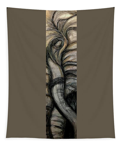 Elephant Half - Tapestry