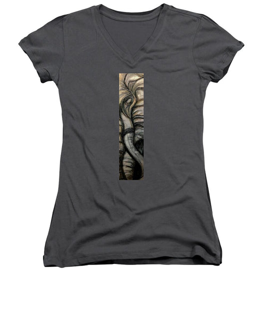 Elephant Half - Women's V-Neck