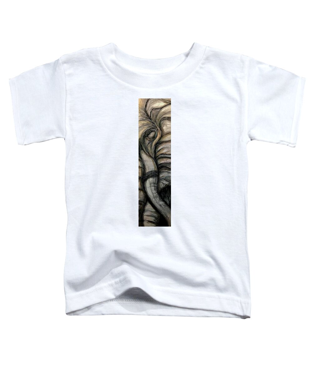 Elephant Half - Toddler T-Shirt