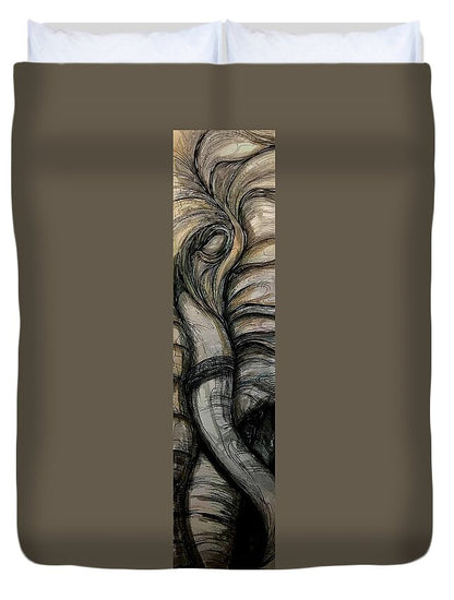 Elephant Half - Duvet Cover