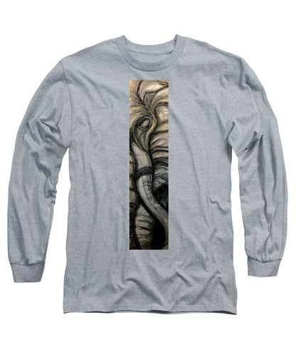 Elephant Half - Long Sleeve T-Shirt