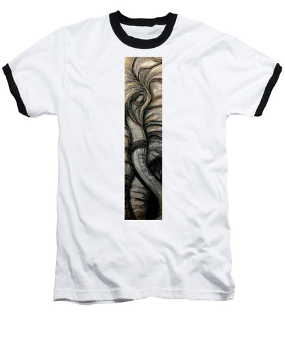 Elephant Half - Baseball T-Shirt