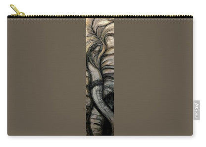 Elephant Half - Zip Pouch