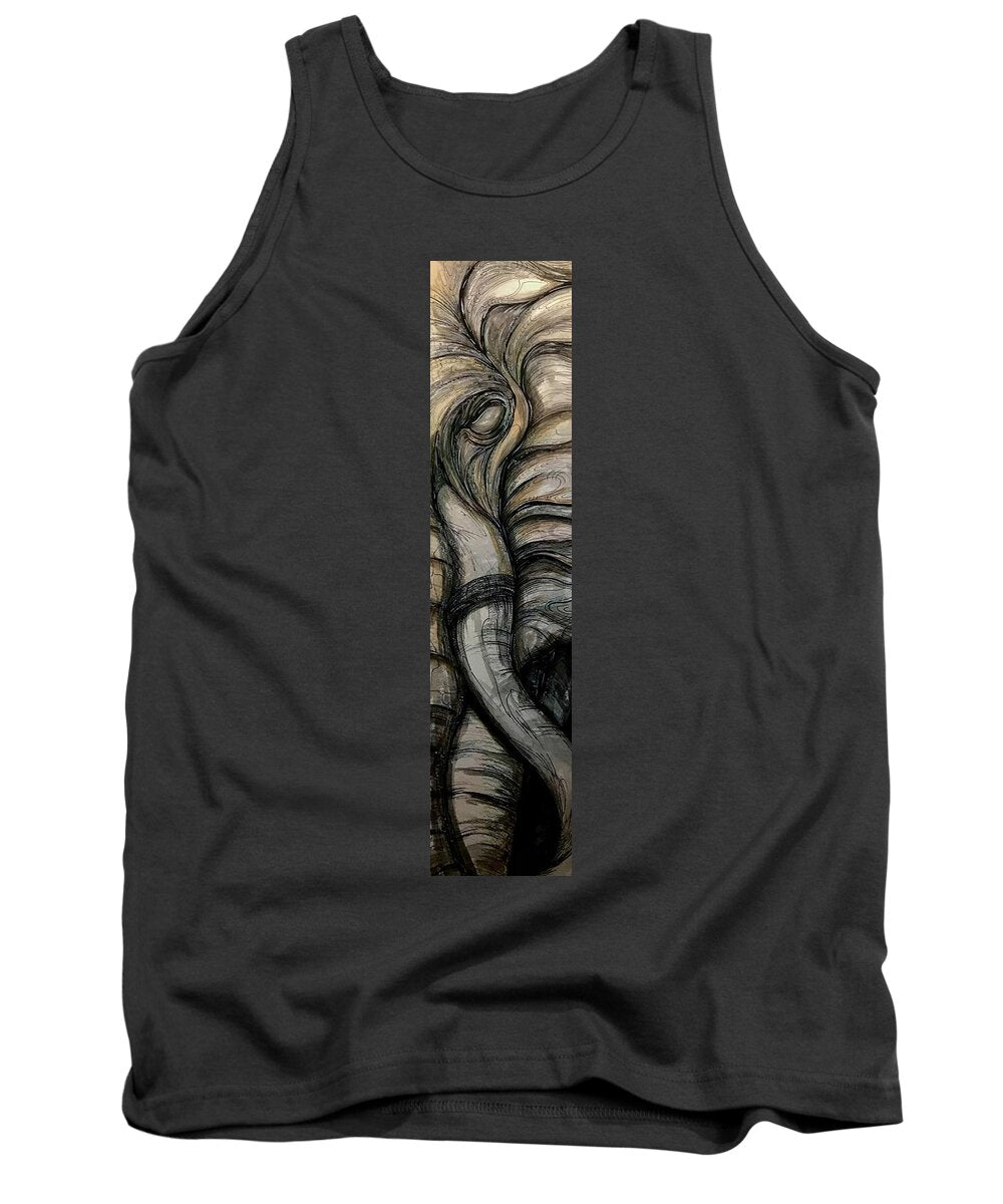 Elephant Half - Tank Top