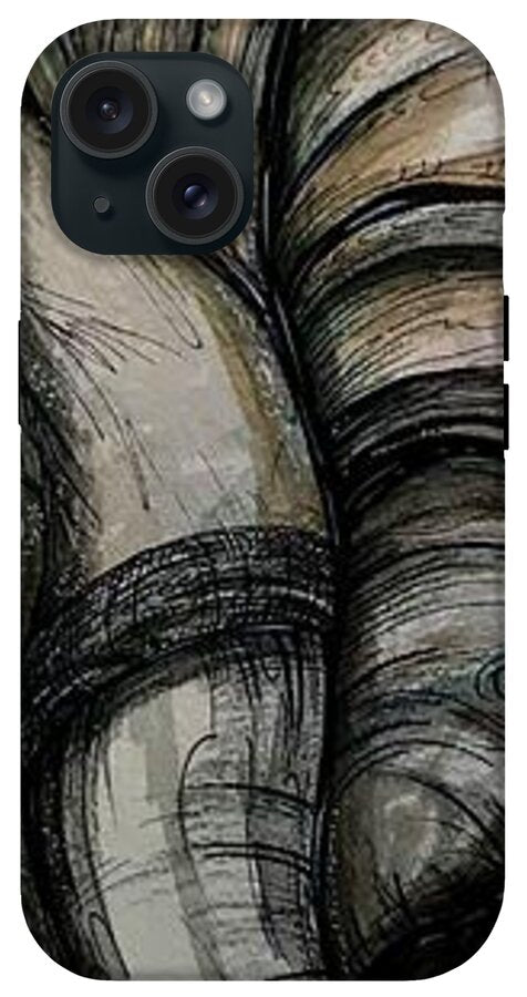 Elephant Half - Phone Case