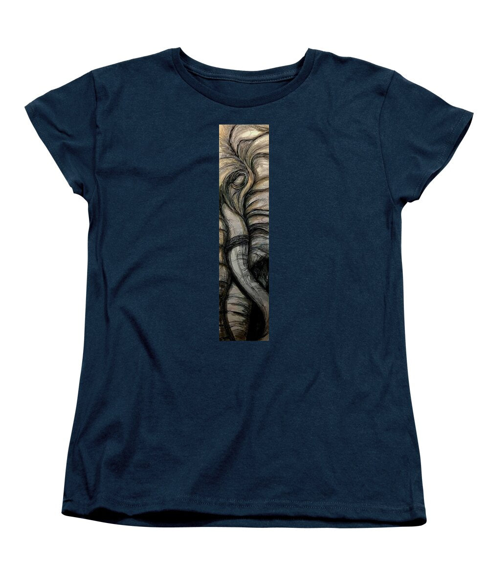 Elephant Half - Women's T-Shirt (Standard Fit)