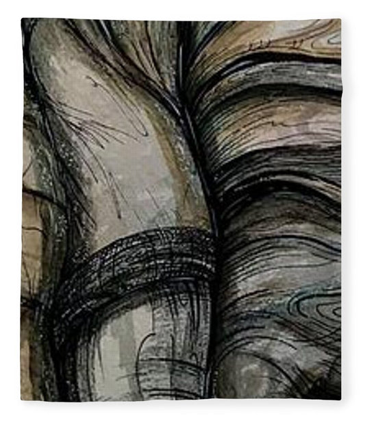 Elephant Half - Blanket