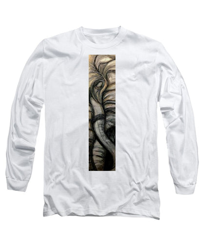 Elephant Half - Long Sleeve T-Shirt