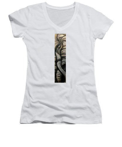 Elephant Half - Women's V-Neck