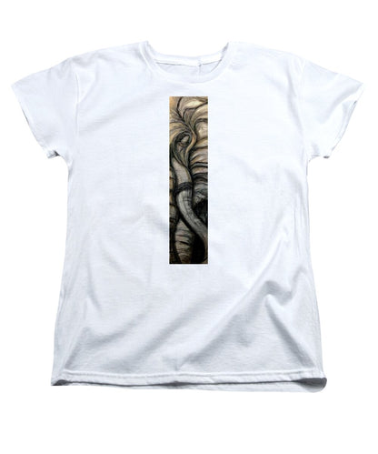 Elephant Half - Women's T-Shirt (Standard Fit)