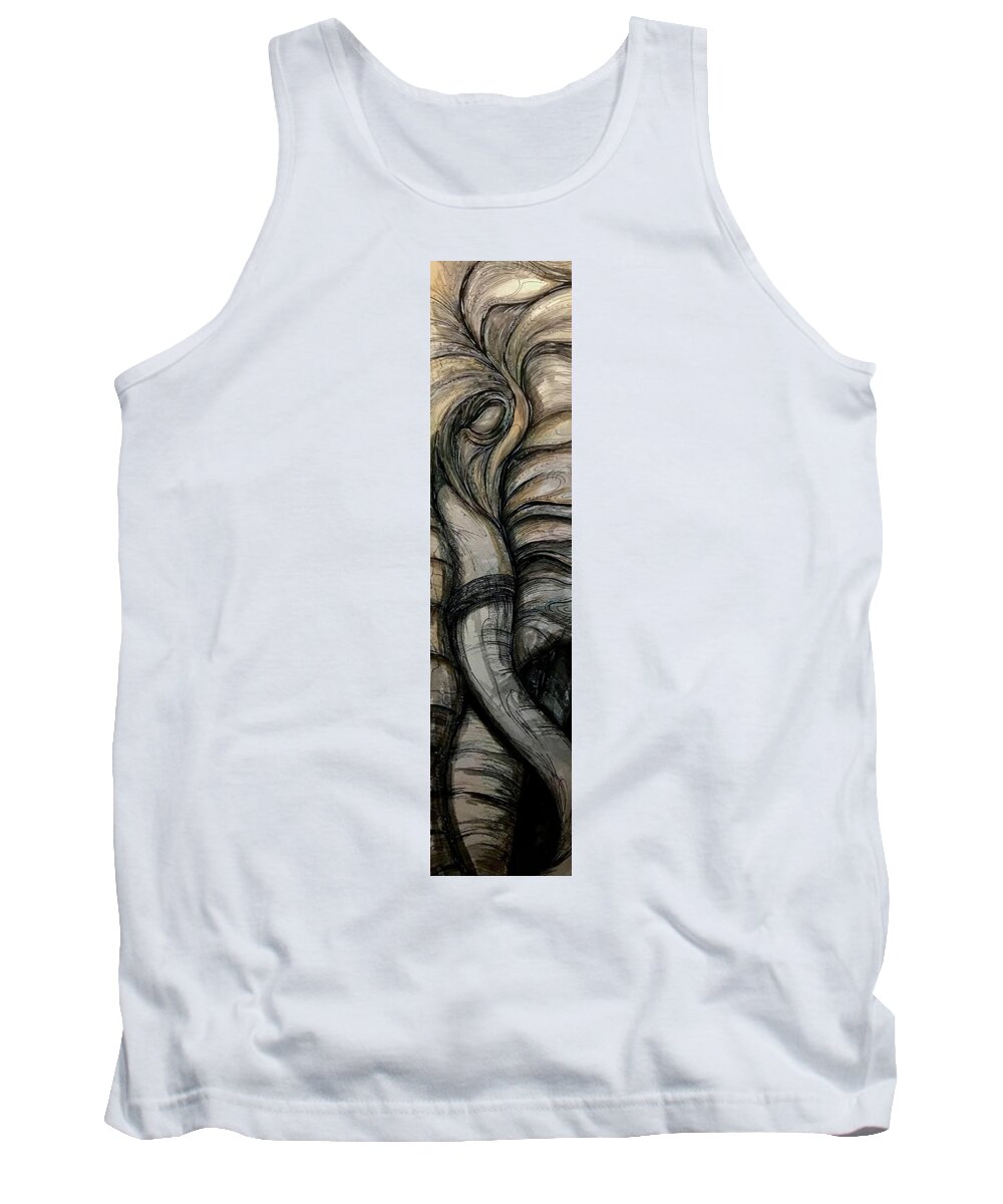 Elephant Half - Tank Top