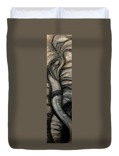 Elephant Half - Duvet Cover
