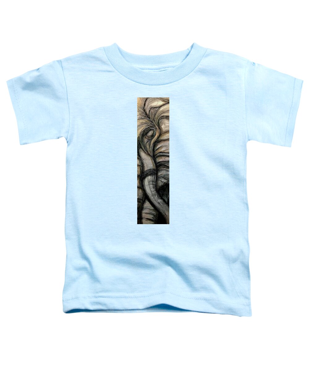 Elephant Half - Toddler T-Shirt