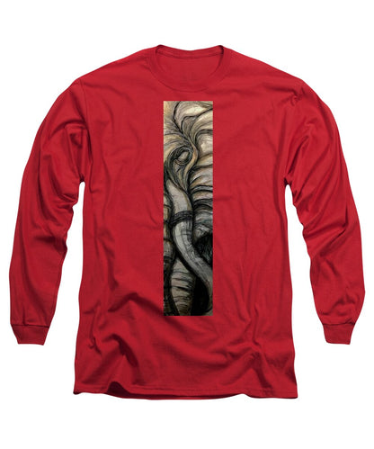 Elephant Half - Long Sleeve T-Shirt