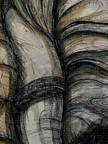Elephant Half - Puzzle