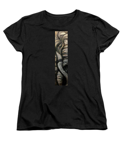 Elephant Half - Women's T-Shirt (Standard Fit)