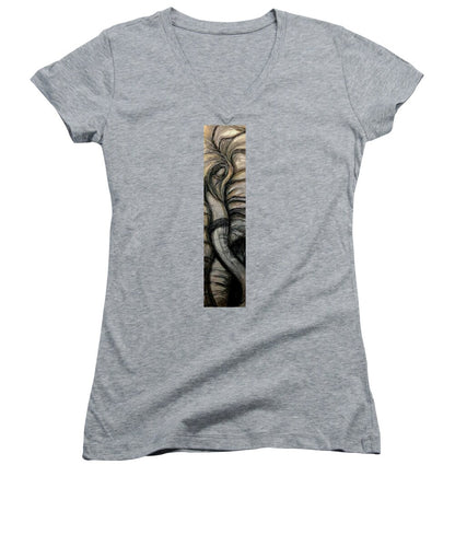 Elephant Half - Women's V-Neck