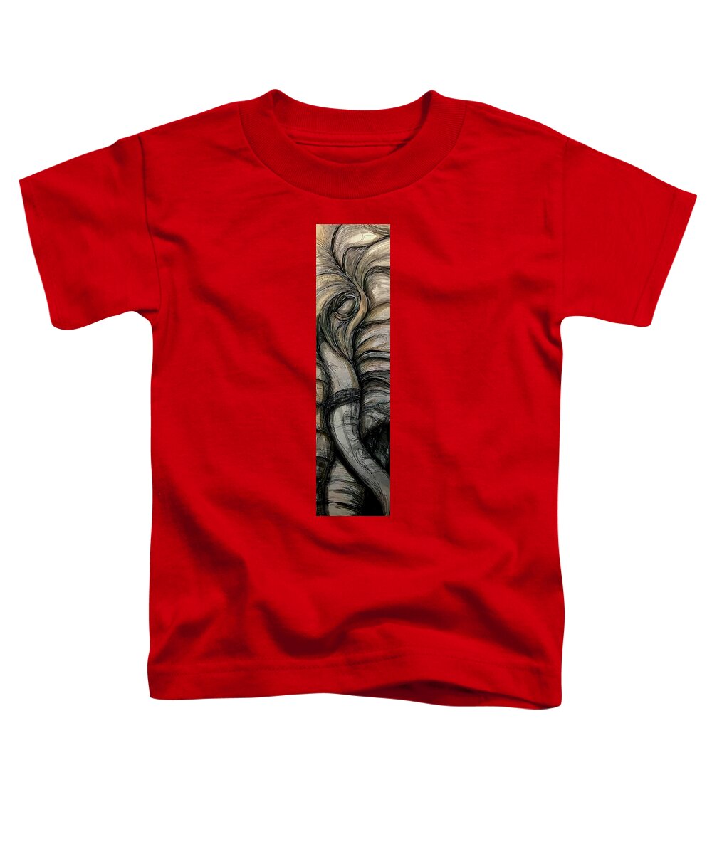 Elephant Half - Toddler T-Shirt