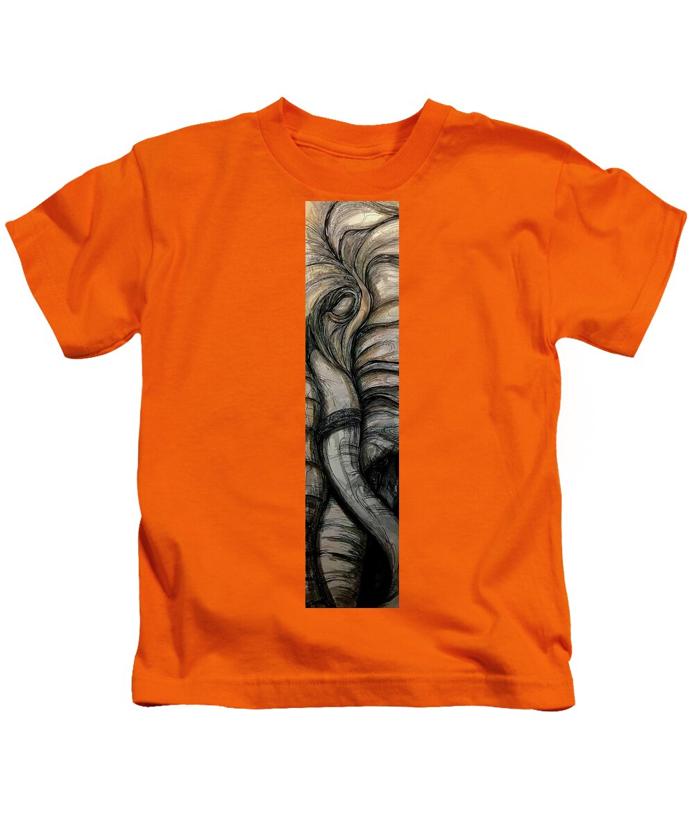 Elephant Half - Kids T-Shirt