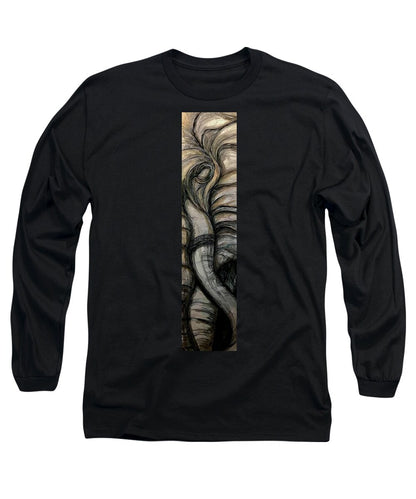 Elephant Half - Long Sleeve T-Shirt