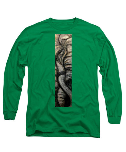 Elephant Half - Long Sleeve T-Shirt