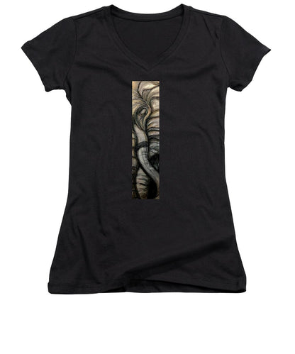 Elephant Half - Women's V-Neck