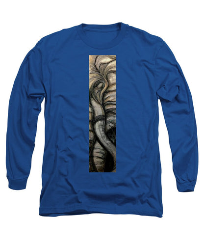 Elephant Half - Long Sleeve T-Shirt
