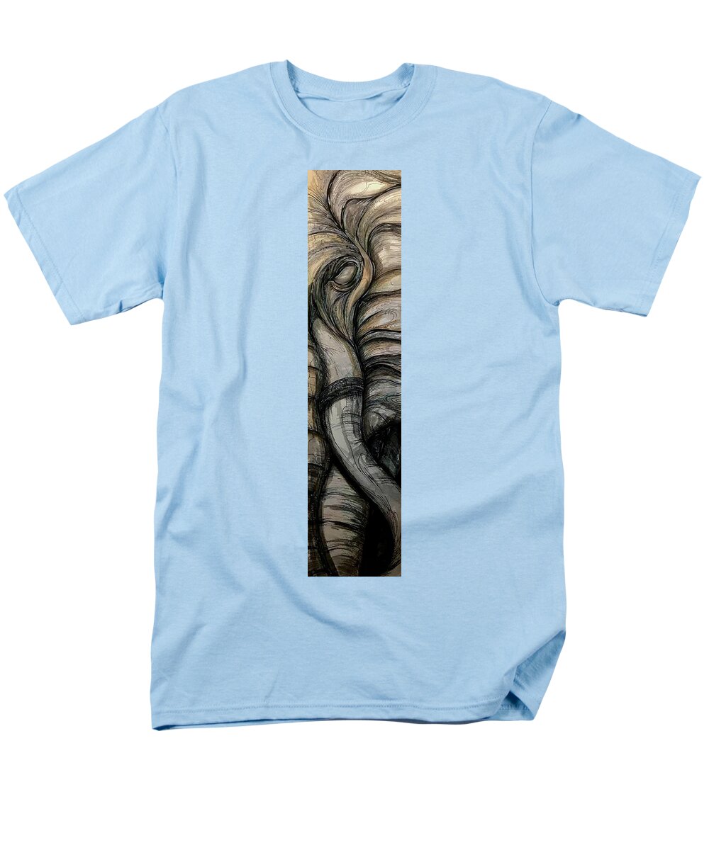 Elephant Half - Men's T-Shirt  (Regular Fit)