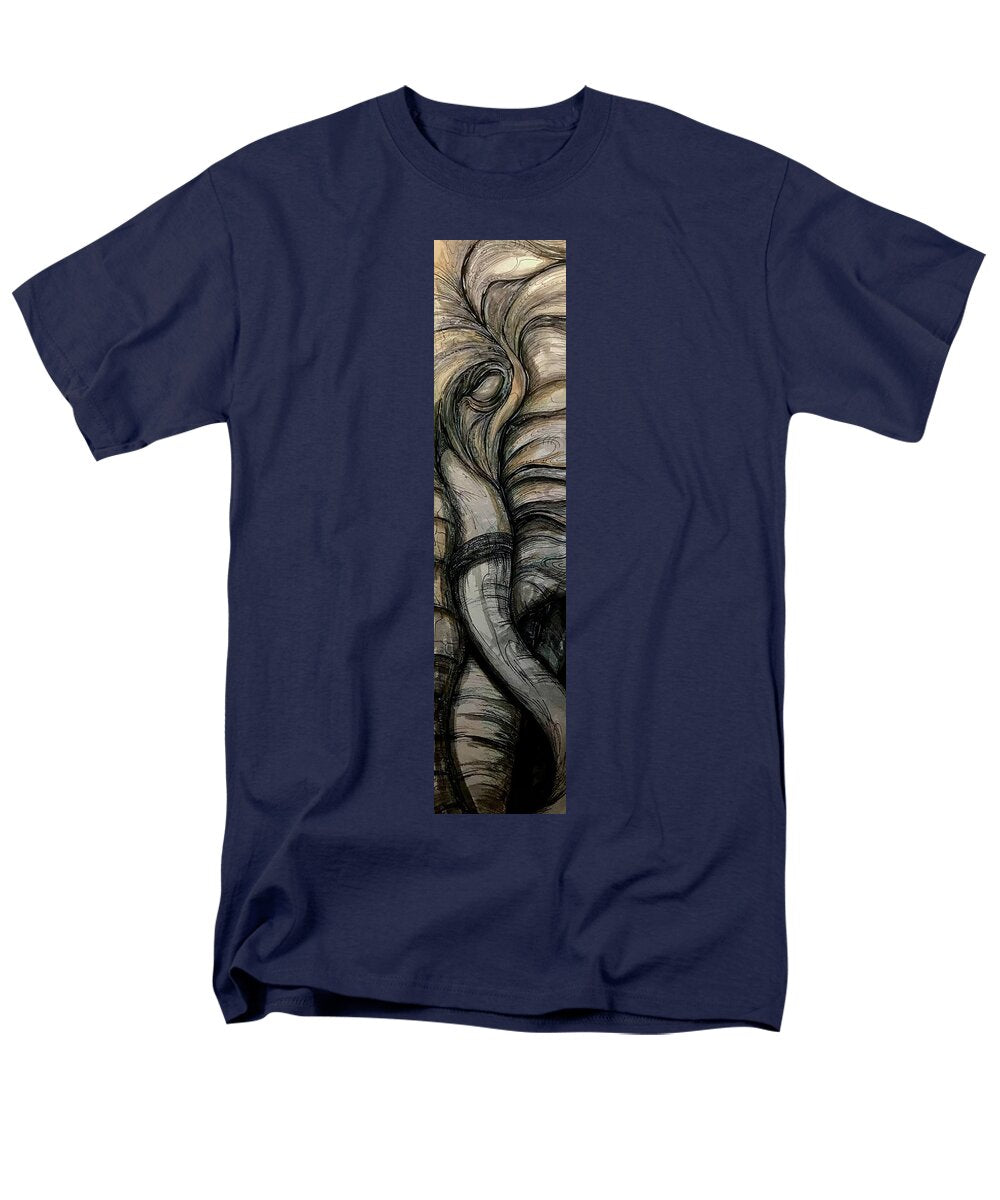 Elephant Half - Men's T-Shirt  (Regular Fit)