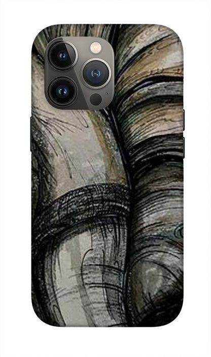 Elephant Half - Phone Case