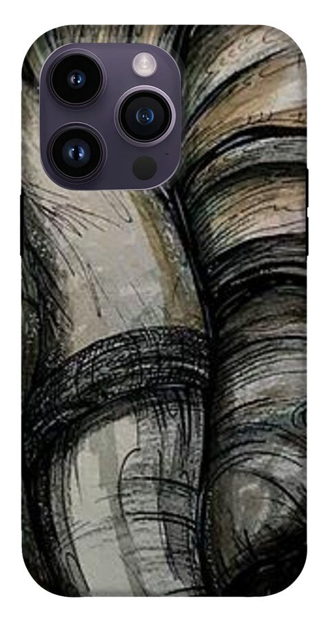 Elephant Half - Phone Case