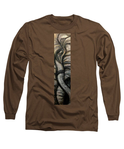 Elephant Half - Long Sleeve T-Shirt