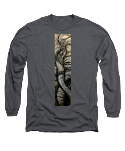 Elephant Half - Long Sleeve T-Shirt