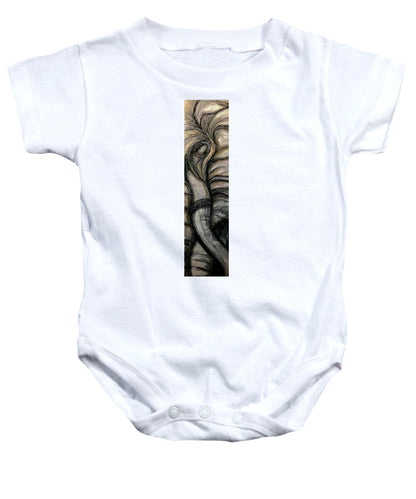 Elephant Half - Baby Onesie