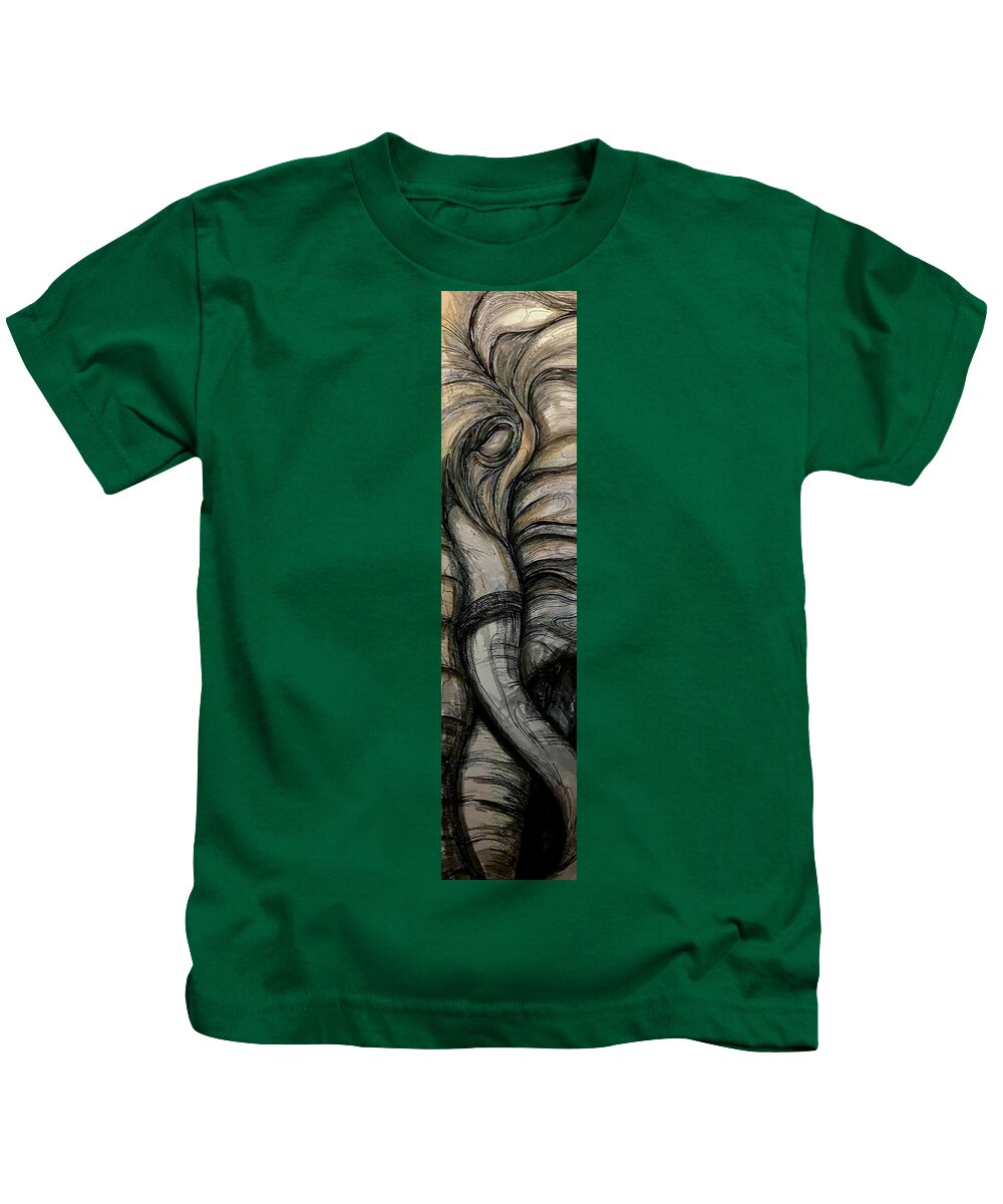 Elephant Half - Kids T-Shirt