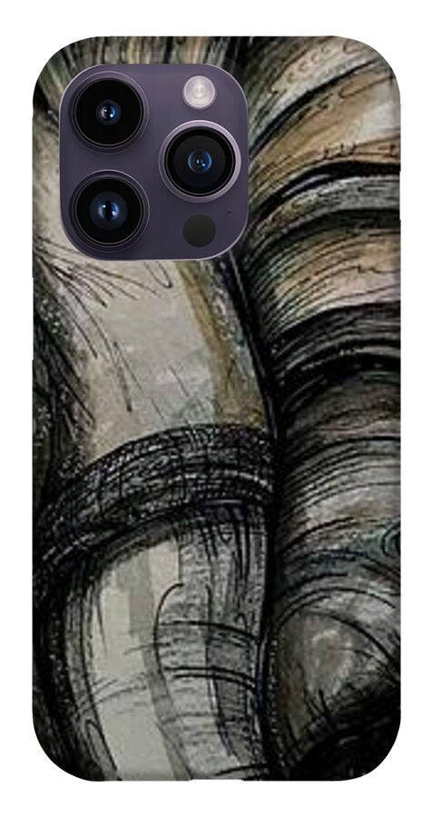 Elephant Half - Phone Case