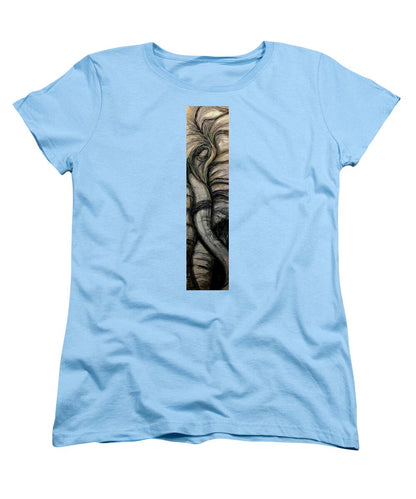 Elephant Half - Women's T-Shirt (Standard Fit)