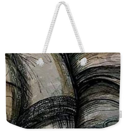 Elephant Half - Weekender Tote Bag