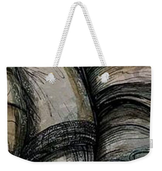 Elephant Half - Weekender Tote Bag