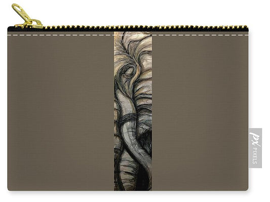 Elephant Half - Zip Pouch