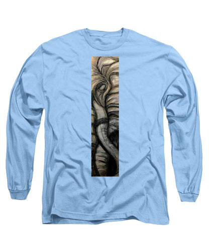 Elephant Half - Long Sleeve T-Shirt