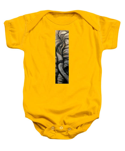 Elephant Half - Baby Onesie