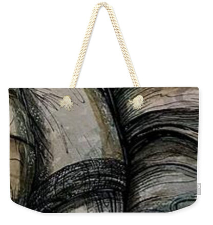 Elephant Half - Weekender Tote Bag
