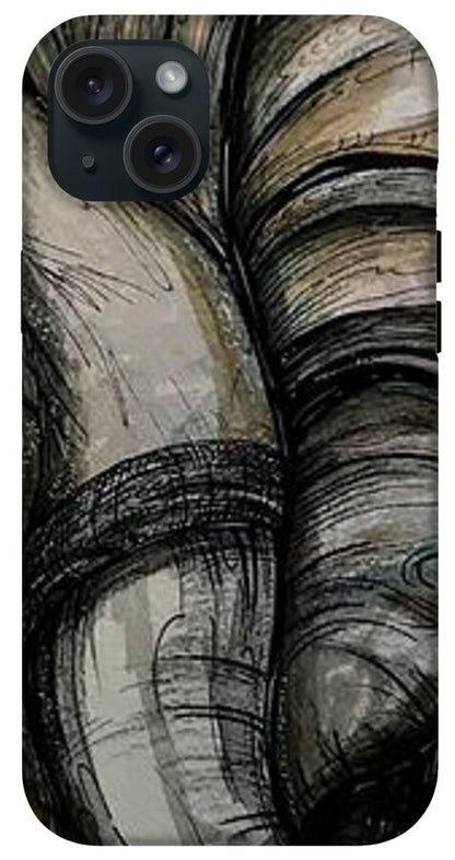 Elephant Half - Phone Case
