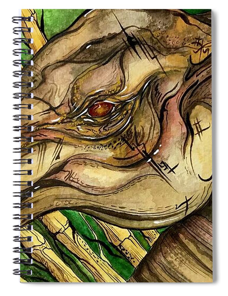 Elephant Run - Spiral Notebook
