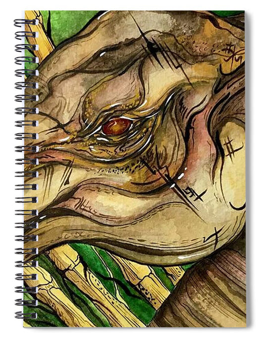 Elephant Run - Spiral Notebook